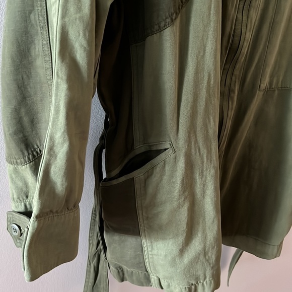 Current Elliot the relaxed military jacket Size 2 like Medium - Picture 10 of 15